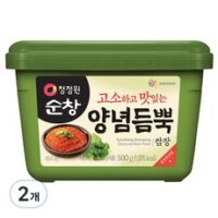 청정원 순창 양념듬뿍 쌈장, 500g, 2개