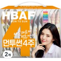 바프 먼투썬 4주 하루견과, 560g, 2개