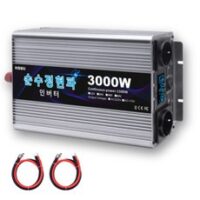 KC인증 인버터 순수정현파 60hz 차량용 220V 국내용, 전압12V, 용량3000W, 1개