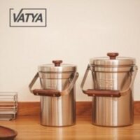 [밧드야 VATYA] 음쓰계의 샤넬! 18-8 풀스텐 음식물쓰레기통 2L / food waste bin 2L