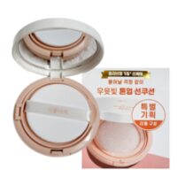 [식물나라 산소수 생기톤업선쿠션 2color 택1 (본품 15g+리필 15g)(2206), 리필기획 01호 뽀얀화이트, 15g