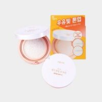 식물나라 산소수 생기톤업선쿠션 (본품 15g+리필 15g+퍼프1p) 미니스파츌라2p증정, 1호 뽀얀 화이트