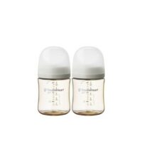 더블하트 모유실감 3세대 트윈팩 160ml/240ml 모음, 오후의베이지, 160ml, 2개