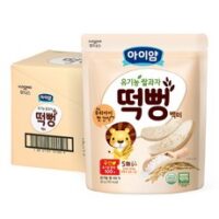 아이보리떡뻥 8가지 일동후디스 아이얌 유기농 쌀과자 떡뻥, 백미맛, 30g, 6개 외 인기BEST