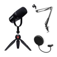 SHURE MV7 Podcast Kit 슈어 USB 마이크+스탠드+팝필터 패키지