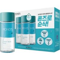 폰즈 클리어 훼이스 스파 립앤아이 리무버, 120ml, 3개