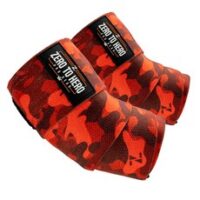 제로투히어로 헬스 카모 팔꿈치 보호대 SIGNATURE RED CAMO, 1개