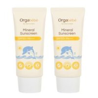 오가베베 무기자차 썬크림 SPF50 유아선크림 베이비 물놀이, 2개, 50ml