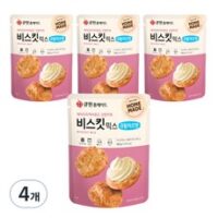 큐원 홈메이드 비스킷믹스 크림치즈맛, 4개, 250g