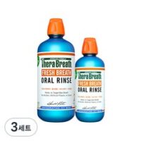 테라브레스 오랄린스 아이시민트 1L + 473ml 세트, 1473ml, 3세트