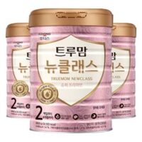 트루맘 뉴클래스 퀸 슈퍼프리미엄 분유 2단계, 800g, 3개