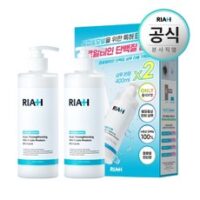 라이아 탈모증상완화 프로알테인 단백질 샴푸 더블 기획세트, 2개, 400ml