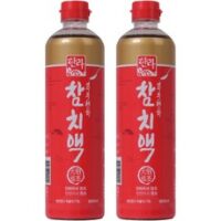 한라 참치액, 900ml, 2개