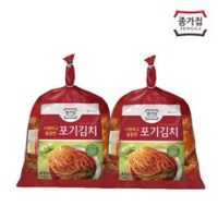 종가집 포기김치 8kg 포기4kg+포기l4kg, 4kg, 2개