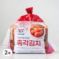 대상 종가 총각김치, 1.5kg, 2개