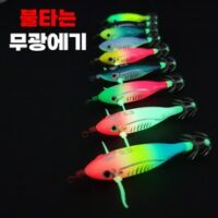 토코에기 불꽃에기 무광 수평 미니, N0.001(레인보우)