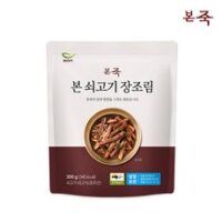 [본죽] 냉장 쇠고기장조림 300g 3팩, 3개