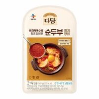 (냉장)다담 바지락순두부찌개양념140gx10개, 140g, 10개