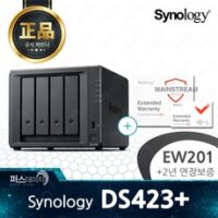 시놀로지 DS423+ 2년 연장 보증 EW201 추가