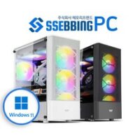 쌔빙PC 윈도우포함 I5-13400F RTX3060 TI 인텔 12세대 13세대 RGB쿨러 고사양 조립식 컴퓨터 조립PC 배그 발로란트 게이밍본체, 기본형, G26 (라이젠5600+GTX1650)