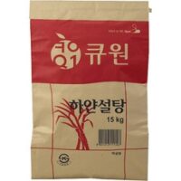 큐원 하얀 설탕, 1개, 15kg