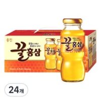 웅진 꿀 홍삼 혼합 음료, 180ml, 24개