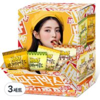 바프 파티박스 아몬드 마늘빵 7g x 10p + 군옥수수맛 10g x 10p + 와사비맛 10g x 10p + 허니버터 10g x 20p 파티박스, 470g, 3세트