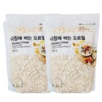 아침에먹는오트밀 8가지 아침에 먹는 오트밀 500g 눌린귀리 x 2개 외 인기TOP