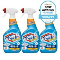 유한락스 멀티액션 욕실청소용 세정제, 510ml, 3개 외 화장실타일청소 인기 상품 BEST 8가지