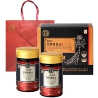 한삼인 6년근 진한홍삼고 240g x 2p + 쇼핑백 세트, 1세트