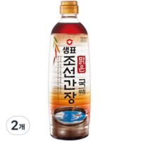 샘표 맑은 조선 간장, 930ml, 2개