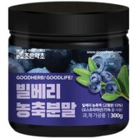 건강분말 인기 상품 조은약초 빌베리 농축분말, 300g, 1개 외 BEST8