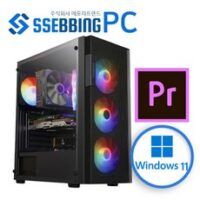 쌔빙PC 윈도우포함 5700X 4070 영상편집 방송용 유튜브 오토캐드 배그 게이밍PC 모음, RAM 32G + NVME 1TB 변경, F08 (5800X+RTX4070)