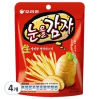 오리온 눈을감자 스낵, 113g, 4개