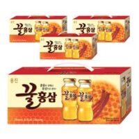 웅진 꿀홍삼 음료, 180ml, 48개