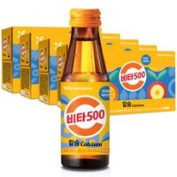 비타민음료 BEST 8가지 선정, 광동 비타500 칼슘, 100ml, 50개