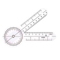 의료용측정 goniometer 곤요메타(청소년측정용) 16cm(360도)청소년관절각도측정용 고니오미터, 1개