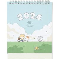 대시앤도트 2024 리틀 꼬소 데스크 캘린더, 혼합색상, 1개