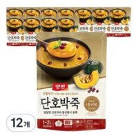 양반 단호박 즉석죽, 420g, 12개