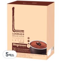 루카스나인 슬로프레소 시그니처 티라미수라떼, 17.7g, 30개입, 5개