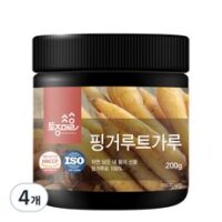 토종마을 핑거루트 건강 분말, 4개, 200g