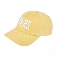 PAIRS CASUAL WEAR LOGO CAP MUSTARD