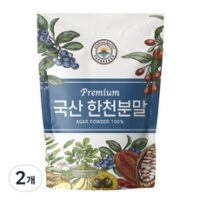 해나식품 국산 한천분말, 300g, 2개