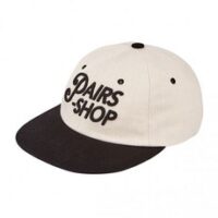 PAIRS STAMP LOGO CAP WHITE/BLACK