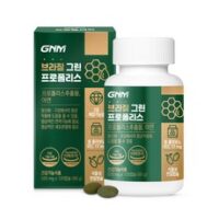 [1병당 2개월분] GNM 브라질 그린 프로폴리스, 120정, 1개