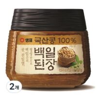 샘표 국산콩 백일된장, 450g, 2개