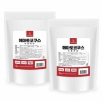 헤마토코쿠스 HOT 8가지 선정, 헤마토코쿠스 추출분말, 500g, 2개