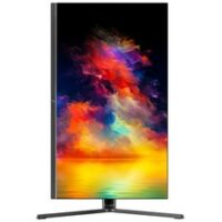 주연테크 61cm QHD LED IPS 슬림베젤 피벗 컴퓨터 모니터, V24Q-M(무결점)