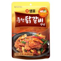 닭갈비소스 8가지 샘표 춘천닭갈비 양념소스, 180g, 1개 외 추천TOP