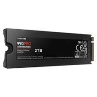 삼성전자 990 PRO 2TB PCIe 4.0 M.2 2280 NVMe SSD w/ Heatsink (관부가세포함_미국정품), 포함되어있음